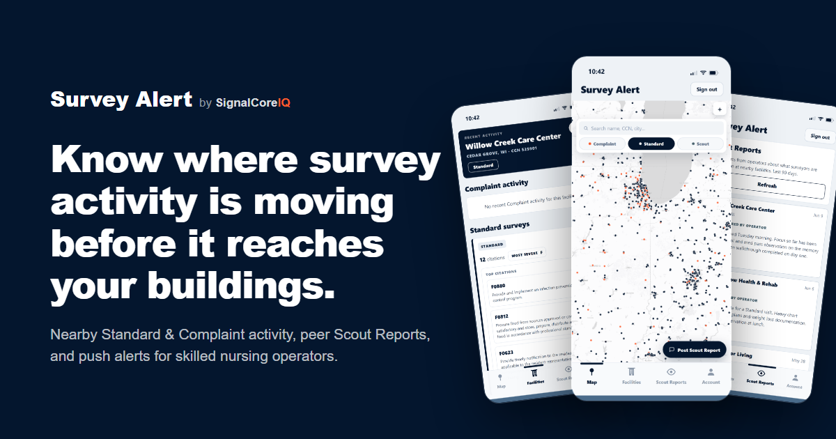 Survey Alert - Know where survey activity is moving | SignalCoreIQ